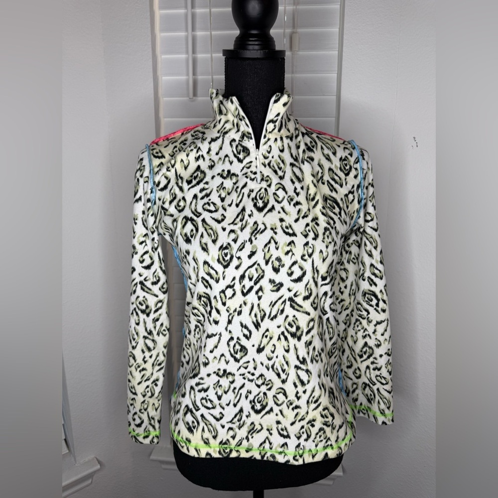 Women's Leopard Print Pullover Top